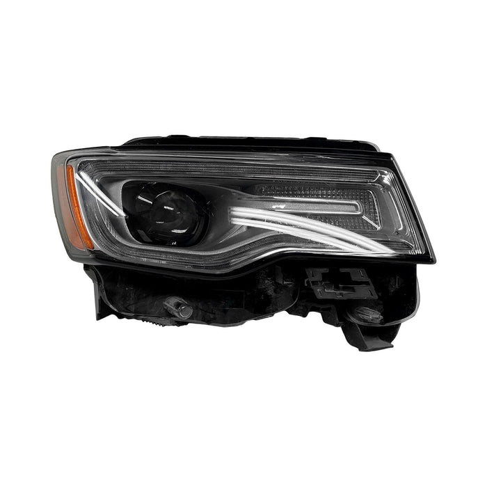 2017-2022 Jeep Grand Cherokee/Cherokee WK Limited X/Limited X/Summit Passenger Side Headlight Assembly - CH2503315-Partify-Painted-Replacement-Body-Parts