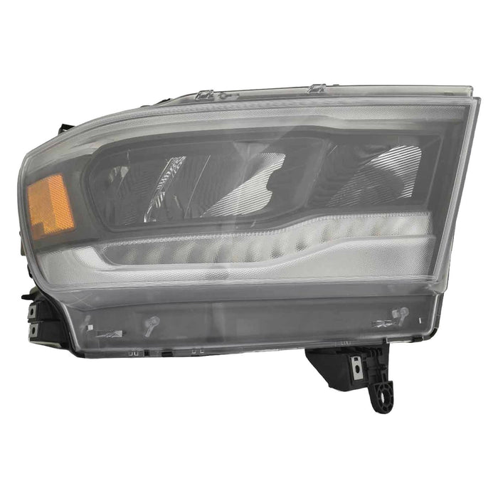 2019-2024 Ram 1500 Passenger Side Headlight Assembly Led Standard Trim Composite - CH2503320-Partify-Painted-Replacement-Body-Parts