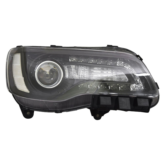 2018-2023 Chrysler 300 Passenger Side Headlight Assembly - CH2503331-Partify-Painted-Replacement-Body-Parts