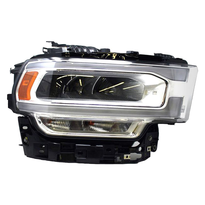 2019-2024 Ram 2500/3500 Passenger Side Headlight Assembly - CH2503336-Partify-Painted-Replacement-Body-Parts