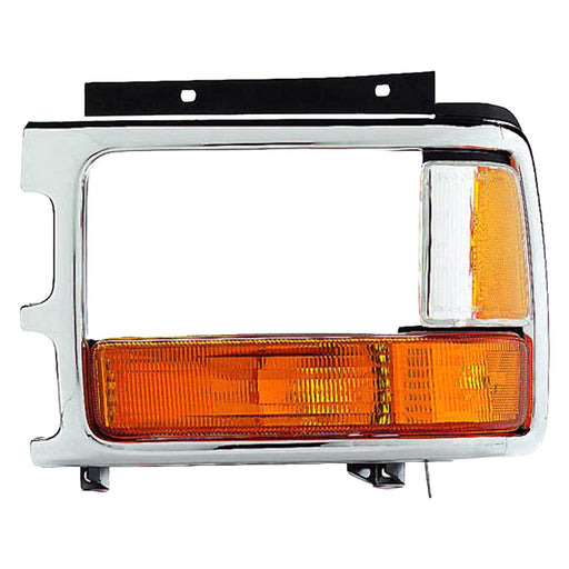 1991-1996 Dodge Dakota Driver Side Headlight Door W/Composite Lamp W/Lens Bright - CH2512153-Partify-Painted-Replacement-Body-Parts