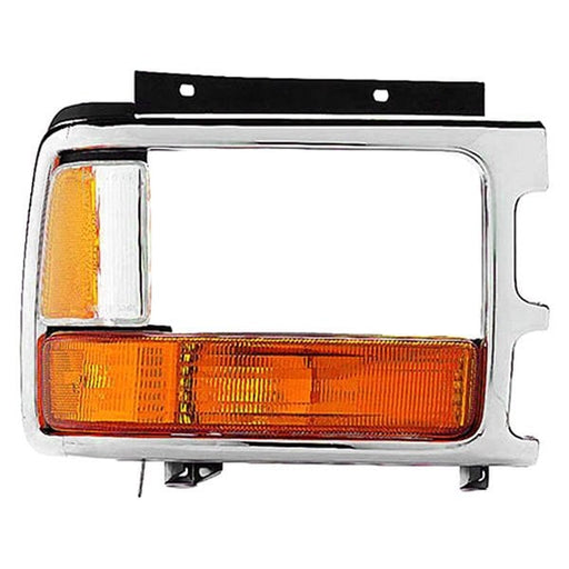 1991-1996 Dodge Dakota Passenger Side Headlight Door W/Composite Lamp W/Lens Bright - CH2513153-Partify-Painted-Replacement-Body-Parts