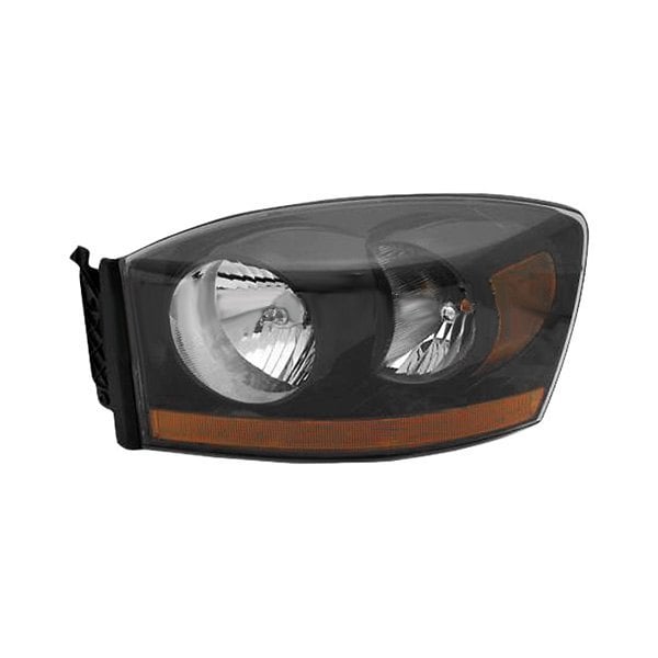 2006 Dodge Ram 1500/2500/3500 Driver Side Headlight Lens Housing New Style W/ Bezel - CH2518115-Partify-Painted-Replacement-Body-Parts