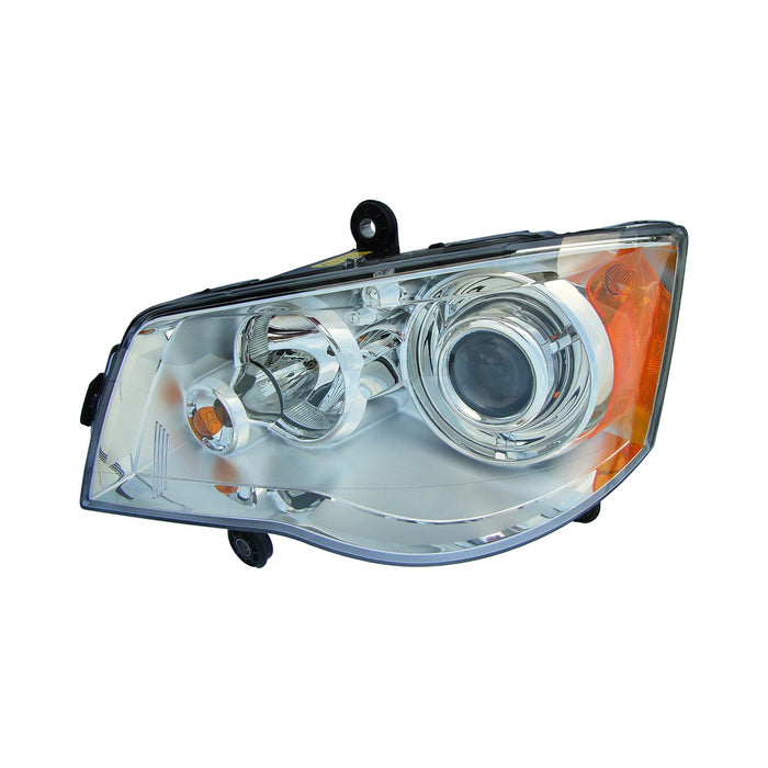 2008-2016 Chrysler Town & Country Driver Side Headlight Lens Housing - CH2518126-Partify-Painted-Replacement-Body-Parts