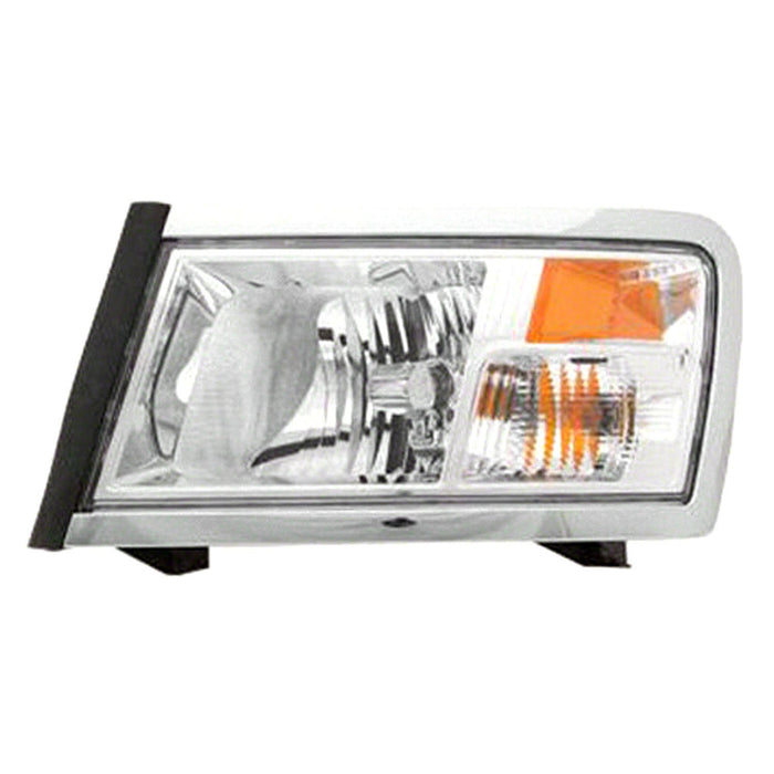 2008-2011 Dodge Dakota/Ram Dakota Driver Side Headlight Lens Housing W/O Bezel - CH2518128-Partify-Painted-Replacement-Body-Parts