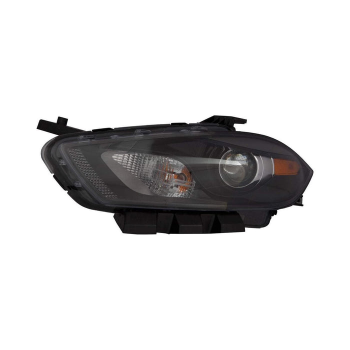 2013-2016 Dodge Dart Driver Side Headlight Lens Housing Xenon Trim - CH2518145-Partify-Painted-Replacement-Body-Parts
