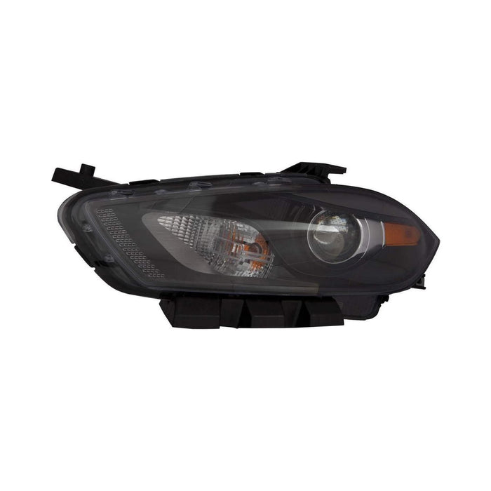 2016 Dodge Dart Driver Side Headlight Lens Housing - CH2518150-Partify-Painted-Replacement-Body-Parts