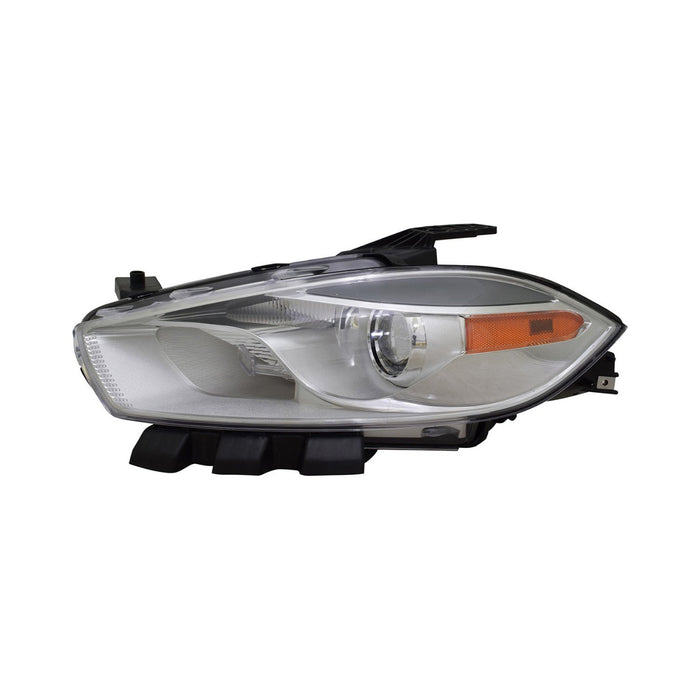 2016 Dodge Dart Driver Side Headlight Lens Housing - CH2518151-Partify-Painted-Replacement-Body-Parts