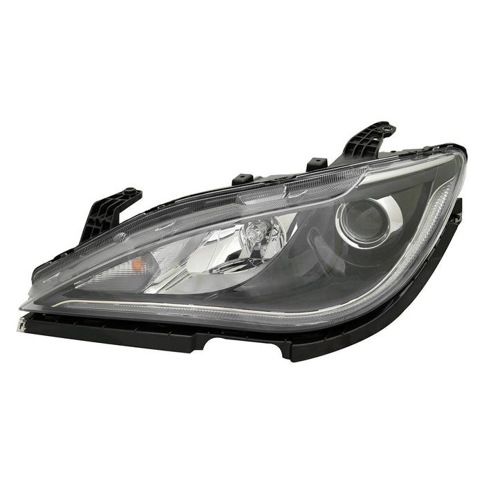 2017-2022 Chrysler Pacifica/Voyager Driver Side Headlight Lens Housing - CH2518153-Partify-Painted-Replacement-Body-Parts