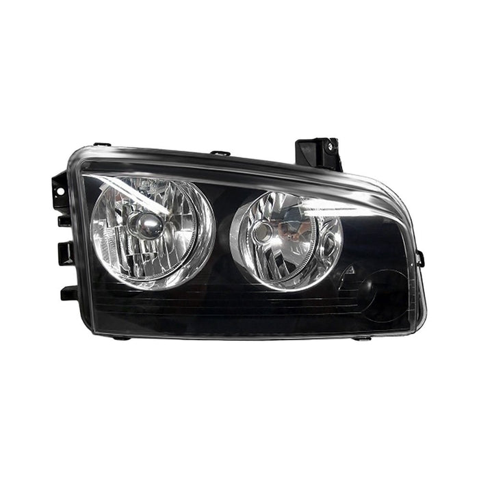 2006-2010 Dodge Charger Passenger Side Headlight Lens Housing From 11-8-06 - CH2519132-Partify-Painted-Replacement-Body-Parts