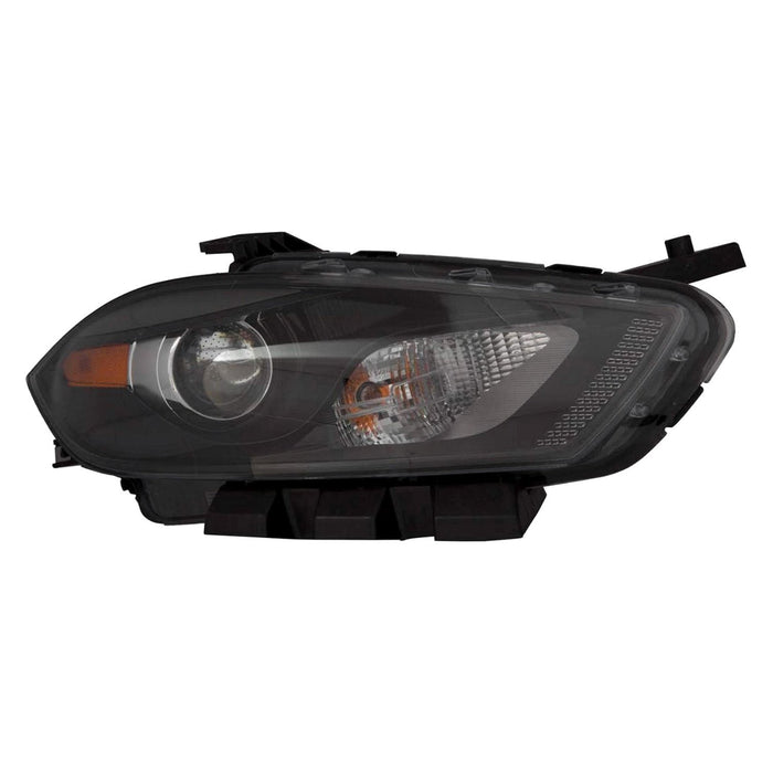 2013-2016 Dodge Dart Passenger Side Headlight Lens Housing Xenon Trim - CH2519145-Partify-Painted-Replacement-Body-Parts