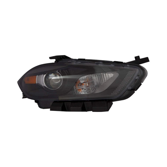 2016 Dodge Dart Passenger Side Headlight Lens Housing - CH2519150-Partify-Painted-Replacement-Body-Parts