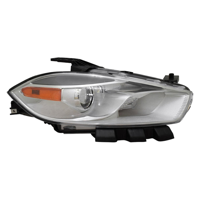 2016 Dodge Dart Passenger Side Headlight Lens Housing - CH2519151-Partify-Painted-Replacement-Body-Parts