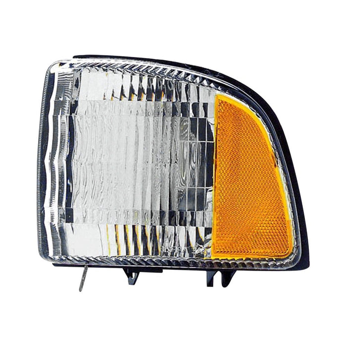 1994-2002 Dodge Ram 1500/2500/3500 Custom/Laramie/R/T/SLT/ST/WS Driver Side Parking Light Assembly Includes Marker/Signal Lamp - CH2520119-Partify-Painted-Replacement-Body-Parts