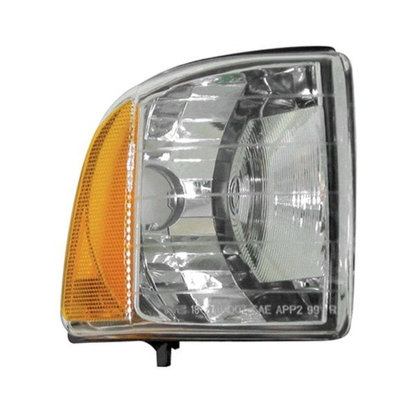 1999-2002 Dodge Ram 1500/2500/3500 Passenger Side Parking Light Assembly Includes Marker/Signal Lamp Early Design Sport - CH2521137-Partify-Painted-Replacement-Body-Parts