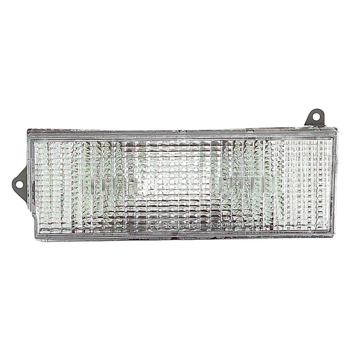1984-1996 Jeep Cherokee/Comanche/Wagoneer Base/Chief/Laredo/Pioneer Front Driver Side Turn Signal Light - CH2530101-Partify-Painted-Replacement-Body-Parts