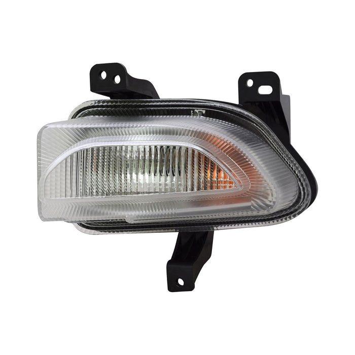 2015-2018 Jeep Renegade Front Driver Side Turn Signal Light - CH2530105-Partify-Painted-Replacement-Body-Parts