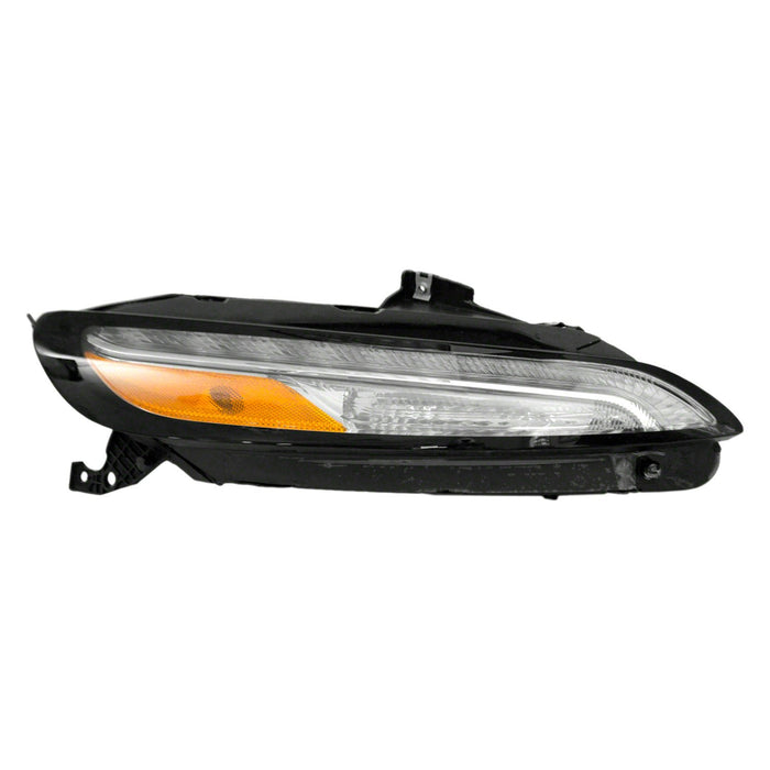 2014-2018 Jeep Cherokee Front Passenger Side Turn Signal Light Drl/Park/Signal/Marker Assembly - CH2531104-Partify-Painted-Replacement-Body-Parts