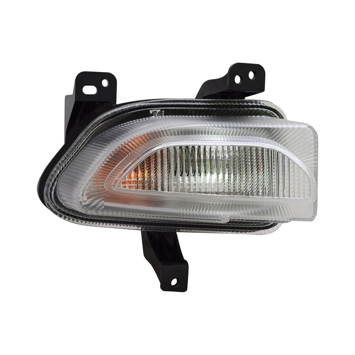 2015-2018 Jeep Renegade Front Passenger Side Turn Signal Light - CH2531105-Partify-Painted-Replacement-Body-Parts