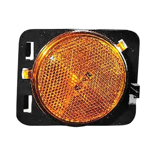 2007-2018 Jeep Wrangler/Wrangler JK Front Passenger Side Side Marker Light Assembly - CH2551127-Partify-Painted-Replacement-Body-Parts