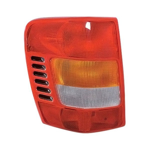 1999-2002 Jeep Grand Cherokee Driver Side Tail Light Assembly To 11-01 Complete Assembly - CH2800138-Partify-Painted-Replacement-Body-Parts