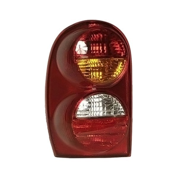 2002-2004 Jeep Liberty Driver Side Tail Light Assembly W/O Rear Fog Lamps W/Amber Turn Lens - CH2800149-Partify-Painted-Replacement-Body-Parts