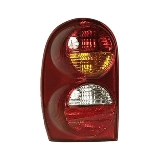 2002-2004 Jeep Liberty Driver Side Tail Light Assembly W/O Rear Fog Lamps W/Amber Turn Lens - CH2800149-Partify-Painted-Replacement-Body-Parts