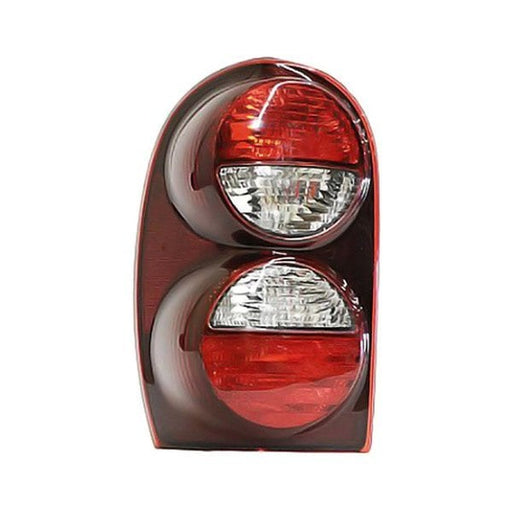 2005-2007 Jeep Liberty Driver Side Tail Light Assembly W/O Rear Fog Lamps W/Clear Turn Lens W/O Air Dam - CH2800158-Partify-Painted-Replacement-Body-Parts