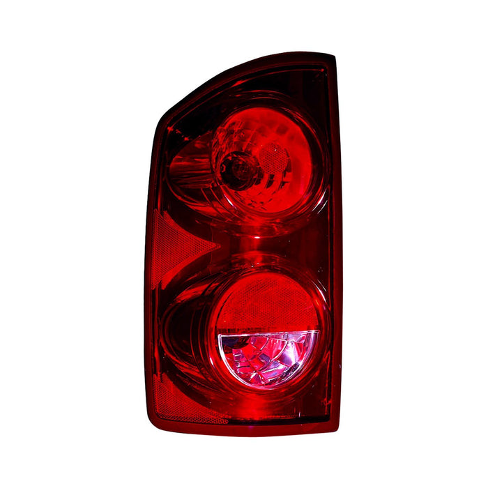 2007-2009 Dodge Ram 1500/2500/3500 Driver Side Tail Light Assembly New Style Extended Crew Cab Pickup - CH2800165-Partify-Painted-Replacement-Body-Parts