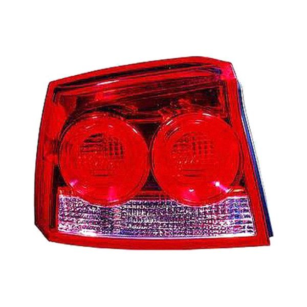 2009-2010 Dodge Charger Driver Side Tail Light Assembly W/Bulbs & Harness - CH2800195-Partify-Painted-Replacement-Body-Parts