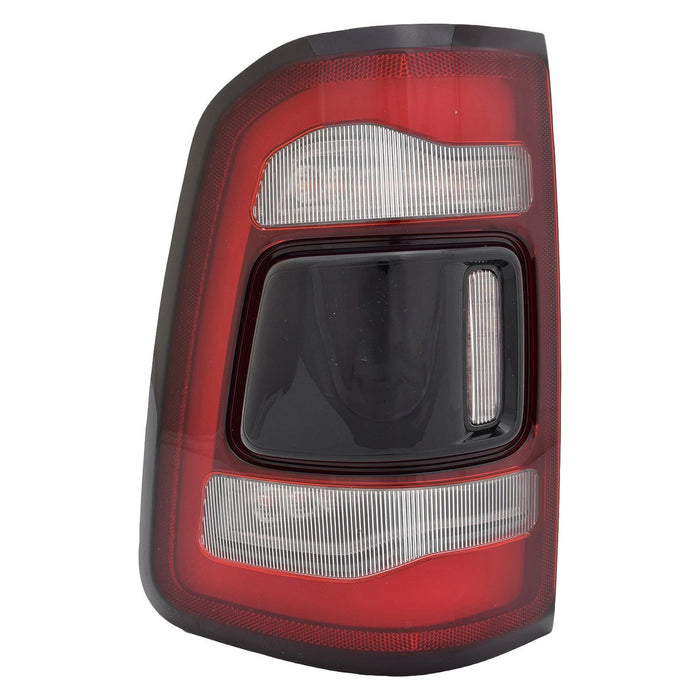2019-2024 Ram 1500 Driver Side Tail Light Assembly Led W/O Blind Spot Detection Trim - CH2800216-Partify-Painted-Replacement-Body-Parts