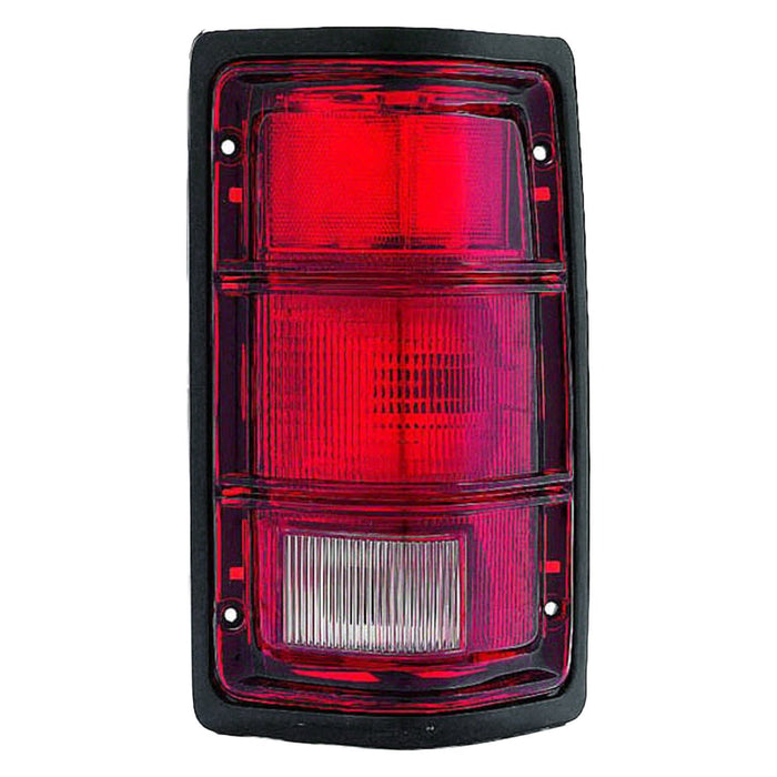 1988-1996 Dodge Dakota Passenger Side Tail Light Assembly W/O Se Pkg From 11/27/87 W/O Bright Rim - CH2801111-Partify-Painted-Replacement-Body-Parts