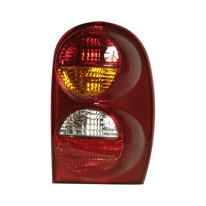 2002-2004 Jeep Liberty Passenger Side Tail Light Assembly W/O Rear Fog Lamps W/Amber Turn Lens - CH2801149-Partify-Painted-Replacement-Body-Parts