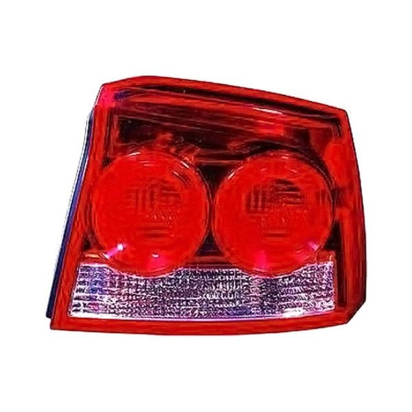 2009-2010 Dodge Charger Passenger Side Tail Light Assembly W/Bulbs & Harness - CH2801195-Partify-Painted-Replacement-Body-Parts