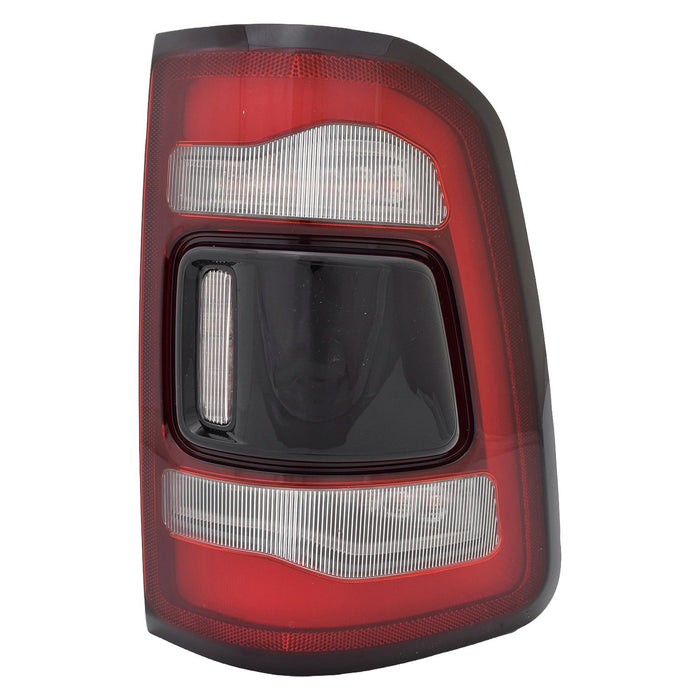 2019-2024 Ram 1500 Passenger Side Tail Light Assembly Led W/O Blind Spot Detection Trim - CH2801216-Partify-Painted-Replacement-Body-Parts