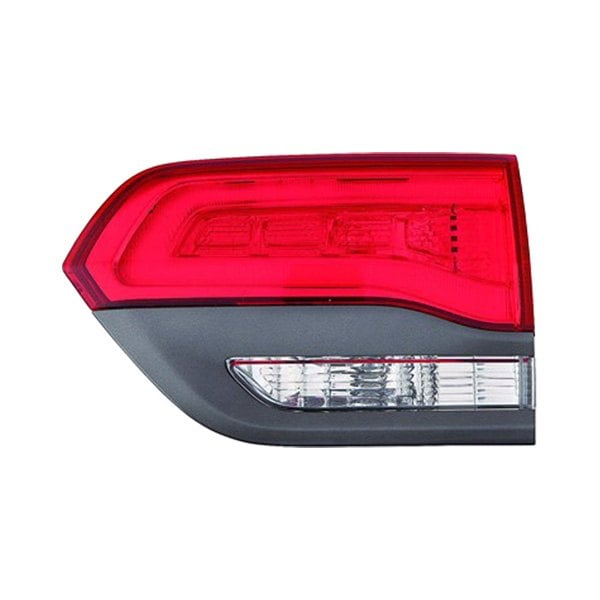 2014-2022 Jeep Grand Cherokee/Cherokee WK Laredo/Limited/Laredo/Limited/Overland/Summit Passenger Side Tail Light Assembly W/Gray Trim Inner - CH2803109-Partify-Painted-Replacement-Body-Parts