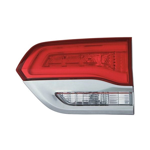 2014-2022 Jeep Grand Cherokee/Cherokee WK Laredo/Limited/Laredo/Limited/Overland/Summit Passenger Side Tail Light Assembly W/Platinum Insert Inner - CH2803112-Partify-Painted-Replacement-Body-Parts