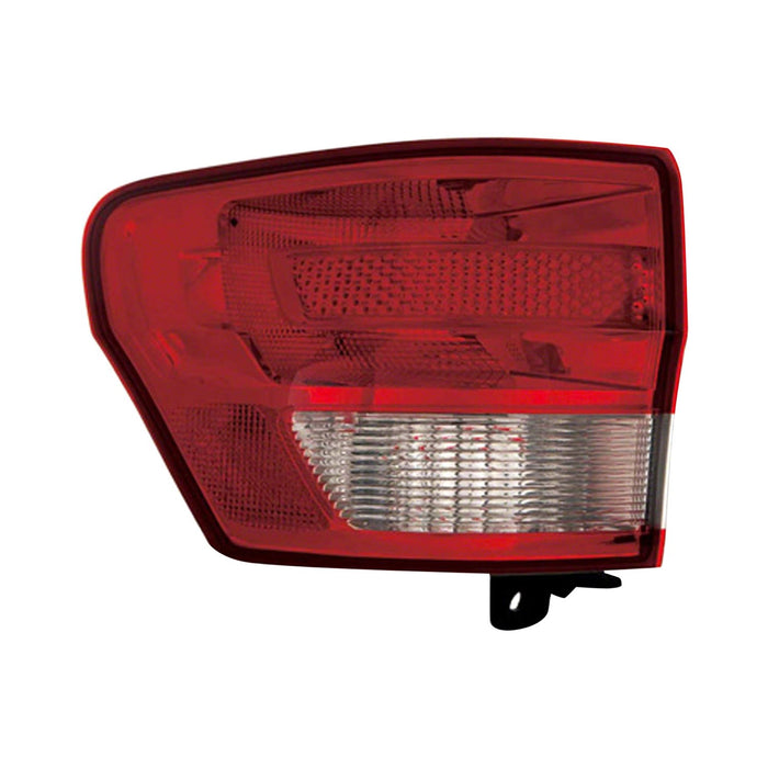 2011-2013 Jeep Grand Cherokee Driver Side Tail Light Assembly Outer - CH2804100-Partify-Painted-Replacement-Body-Parts