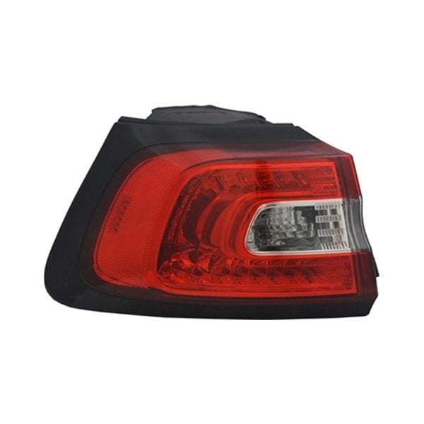 2014-2018 Jeep Cherokee Driver Side Tail Light Assembly Outer - CH2804107-Partify-Painted-Replacement-Body-Parts