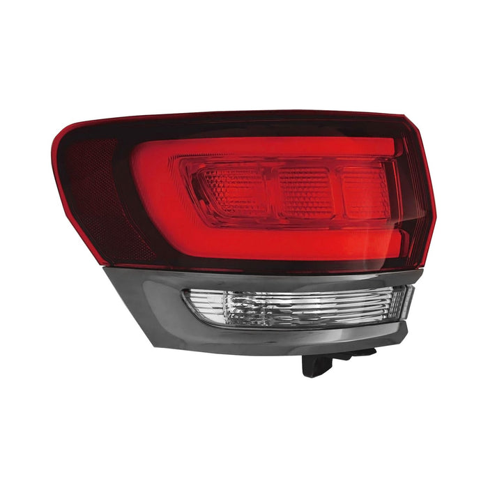 2015-2022 Jeep Grand Cherokee Laredo/Limited/Overland/Summit Driver Side Tail Light Assembly W/O Platinum Insert Outer - CH2804118-Partify-Painted-Replacement-Body-Parts
