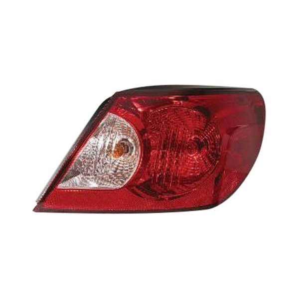 2008 Chrysler Sebring Passenger Side Tail Light Assembly Outer Convertible - CH2805101-Partify-Painted-Replacement-Body-Parts