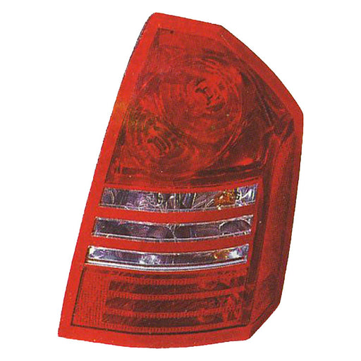 2005-2007 Chrysler 300 Driver Side Tail Light Housing Hemi Engine Includes Lens 5.7L V8/6.1L V8 - CH2818103-Partify-Painted-Replacement-Body-Parts
