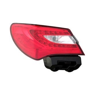 2011-2014 Chrysler 200 Driver Side Tail Light Housing Includes Lens Sedan - CH2818131-Partify-Painted-Replacement-Body-Parts