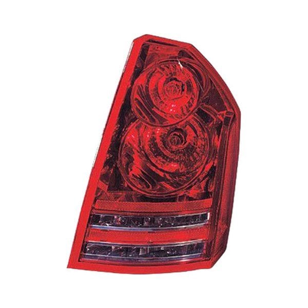 2008-2010 Chrysler 300 Passenger Side Tail Light Housing Includes Lens 5.7L V8/6.1L V8 - CH2819118-Partify-Painted-Replacement-Body-Parts