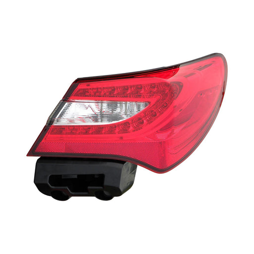 2011-2014 Chrysler 200 Passenger Side Tail Light Housing Includes Lens Sedan - CH2819131-Partify-Painted-Replacement-Body-Parts