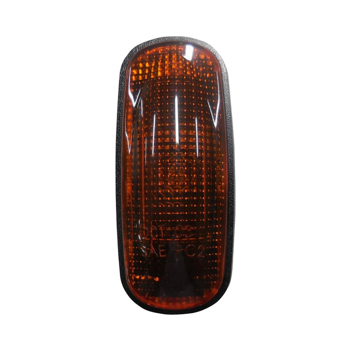 2003-2009 Dodge Ram 1500/2500/3500 Rear Driver Side Side Marker Light Assembly New Style Amber Crew Cab Pickup/Extended Crew Cab Pickup - CH2860111-Partify-Painted-Replacement-Body-Parts