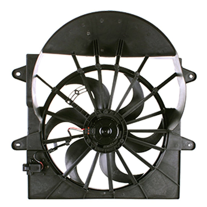 2008-2010 Jeep Commander/Grand Cherokee Engine Cooling Fan Assembly 3.7L V6/4.7L V8 - CH3117105-Partify-Painted-Replacement-Body-Parts