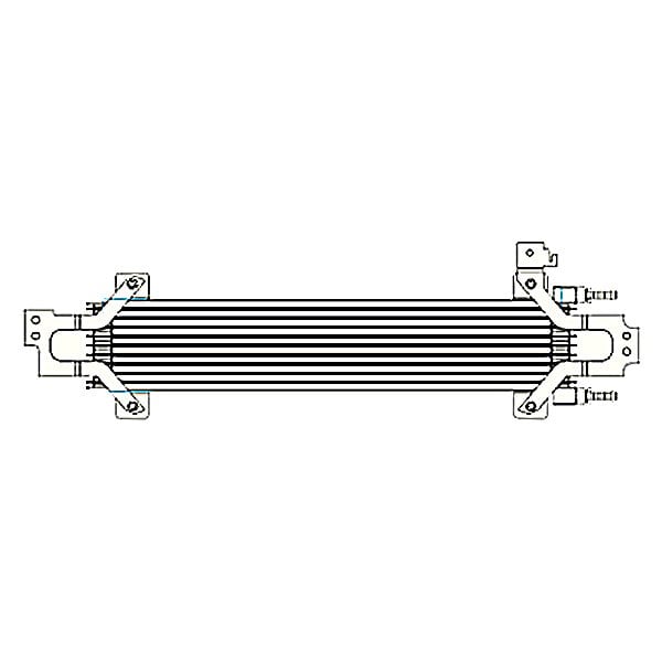 2004 Chrysler Pacifica Automatic Transmission Oil Cooler Assembly - CH4050105-Partify-Painted-Replacement-Body-Parts