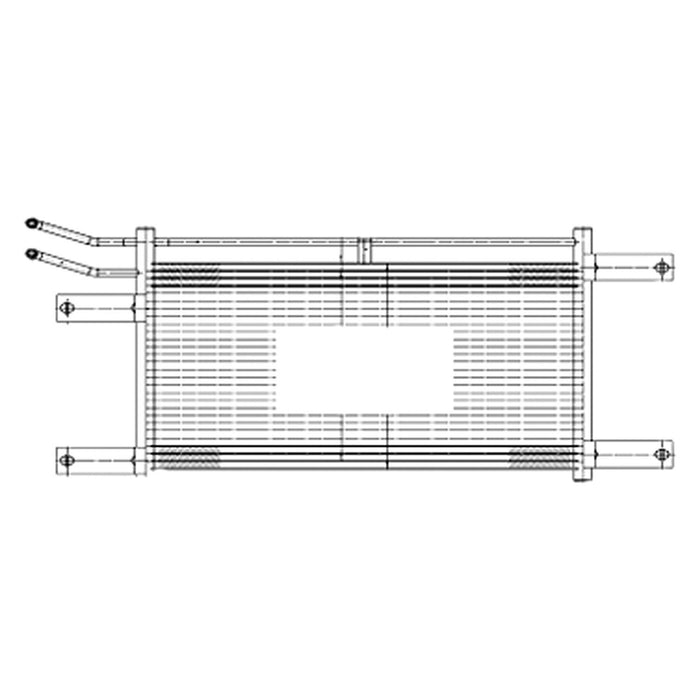 2003-2006 Dodge Ram 1500/2500/3500 Automatic Transmission Oil Cooler Assembly W/Hvy Duty Cooling 5.7L V8 - CH4050110-Partify-Painted-Replacement-Body-Parts