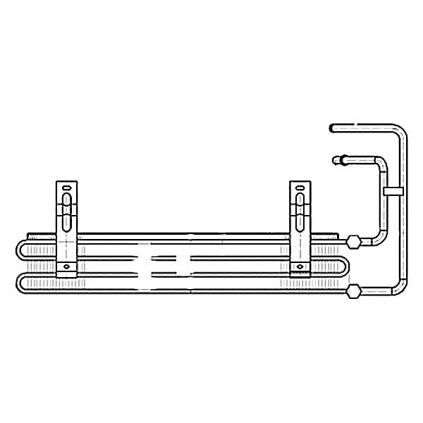 1997-1998 Jeep Grand Cherokee Automatic Transmission Oil Cooler Assembly 4L L6 - CH4050111-Partify-Painted-Replacement-Body-Parts